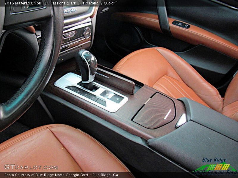 Blu Passione (Dark Blue Metallic) / Cuoio 2016 Maserati Ghibli