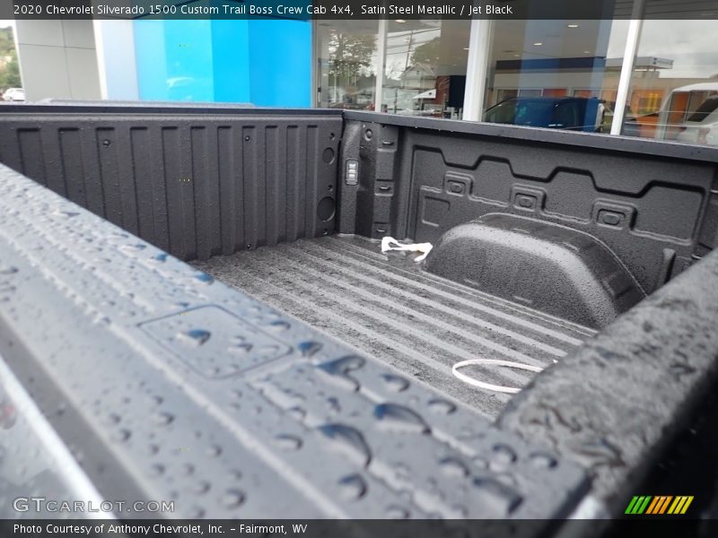 Satin Steel Metallic / Jet Black 2020 Chevrolet Silverado 1500 Custom Trail Boss Crew Cab 4x4