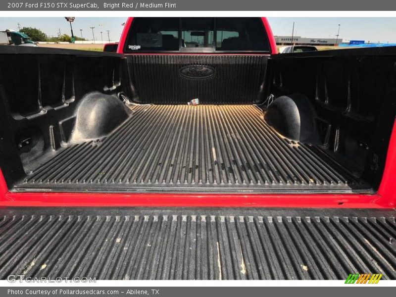 Bright Red / Medium Flint 2007 Ford F150 STX SuperCab