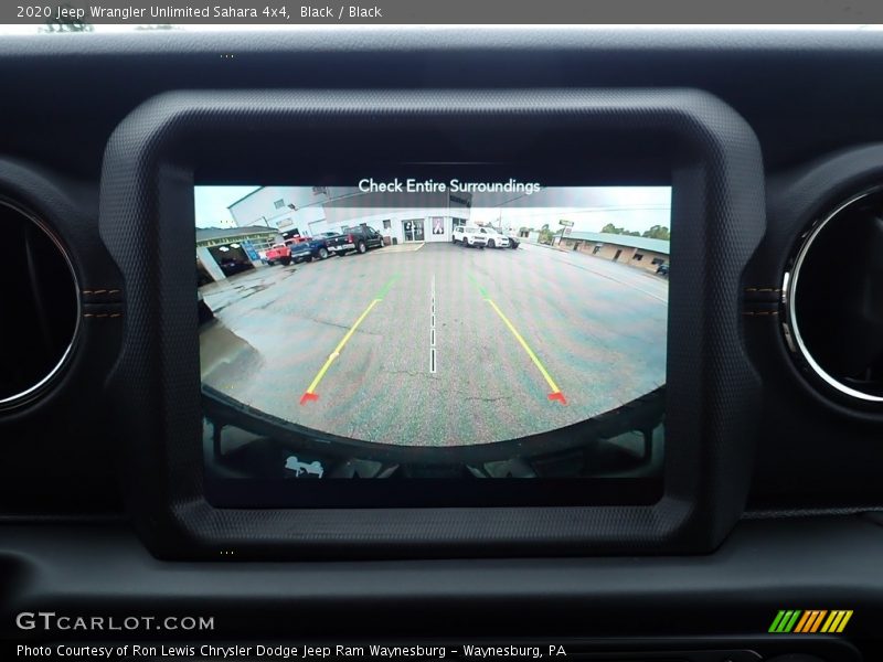 Black / Black 2020 Jeep Wrangler Unlimited Sahara 4x4