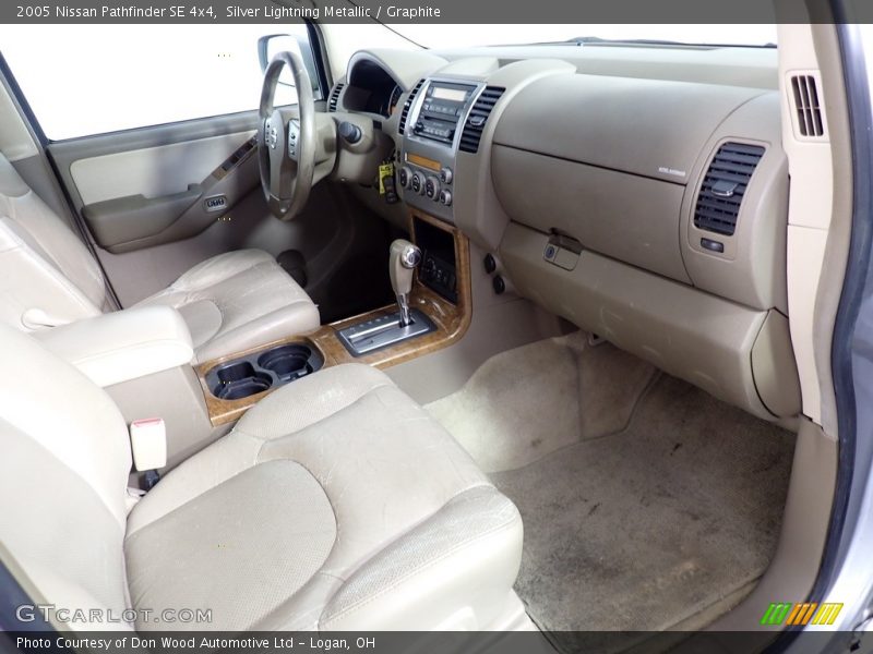 Silver Lightning Metallic / Graphite 2005 Nissan Pathfinder SE 4x4