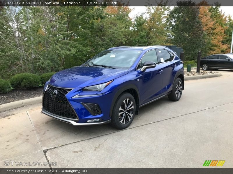 Front 3/4 View of 2021 NX 300 F Sport AWD