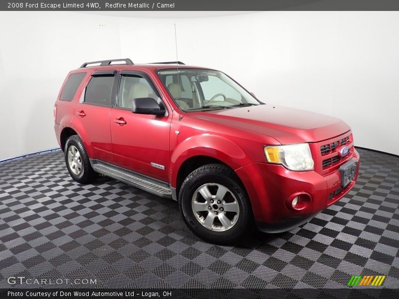 Redfire Metallic / Camel 2008 Ford Escape Limited 4WD