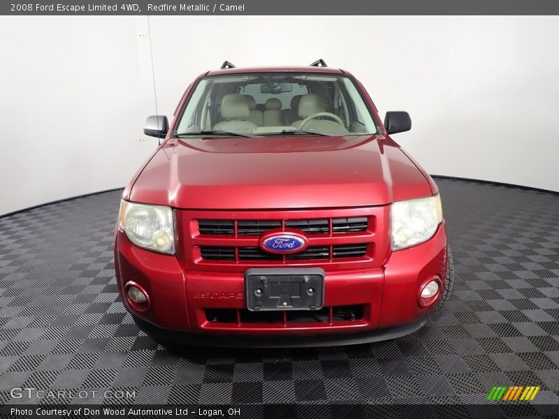 Redfire Metallic / Camel 2008 Ford Escape Limited 4WD