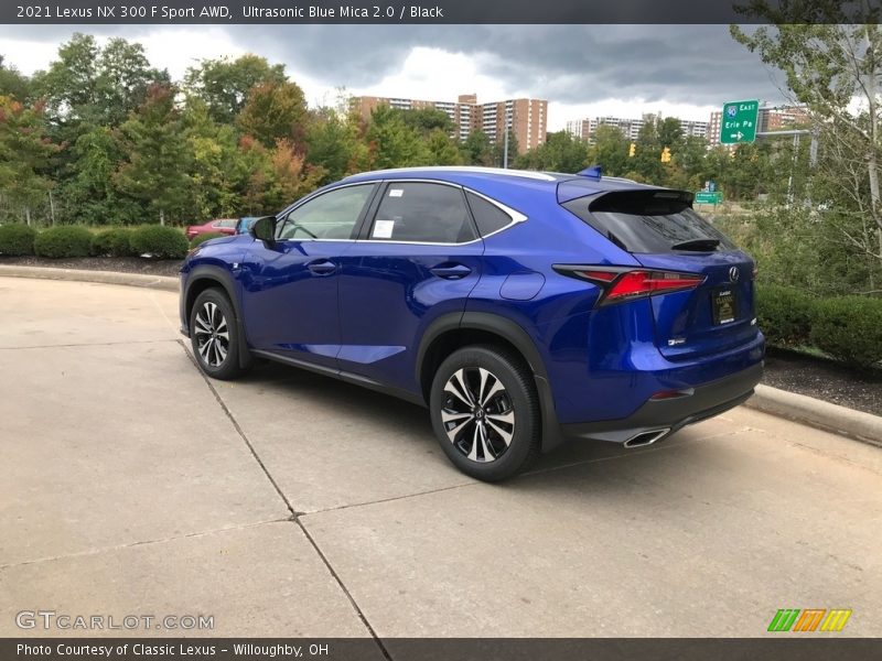  2021 NX 300 F Sport AWD Ultrasonic Blue Mica 2.0