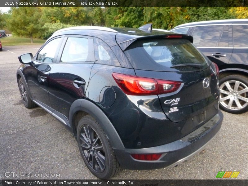 Jet Black Mica / Black 2018 Mazda CX-3 Grand Touring AWD