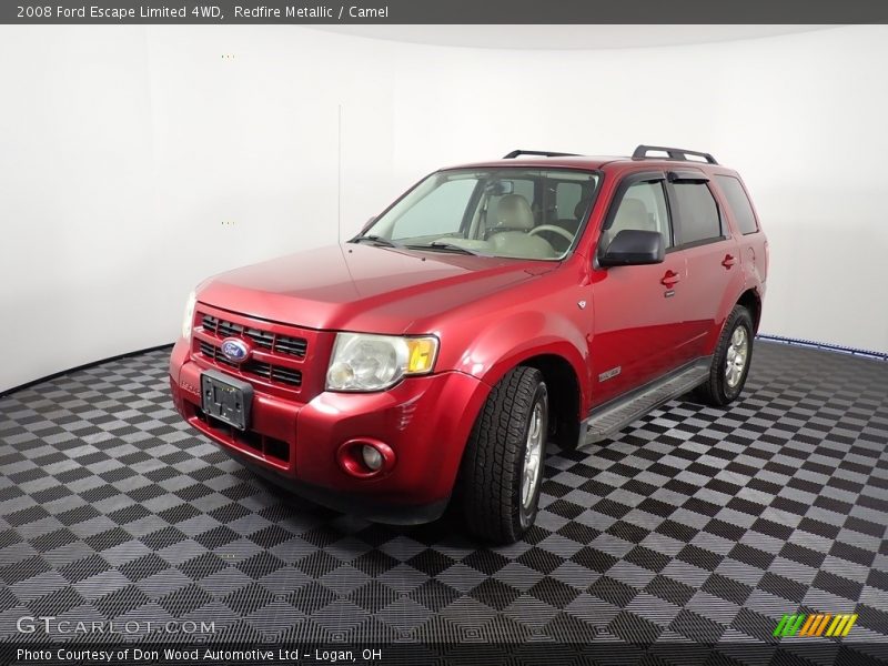 Redfire Metallic / Camel 2008 Ford Escape Limited 4WD