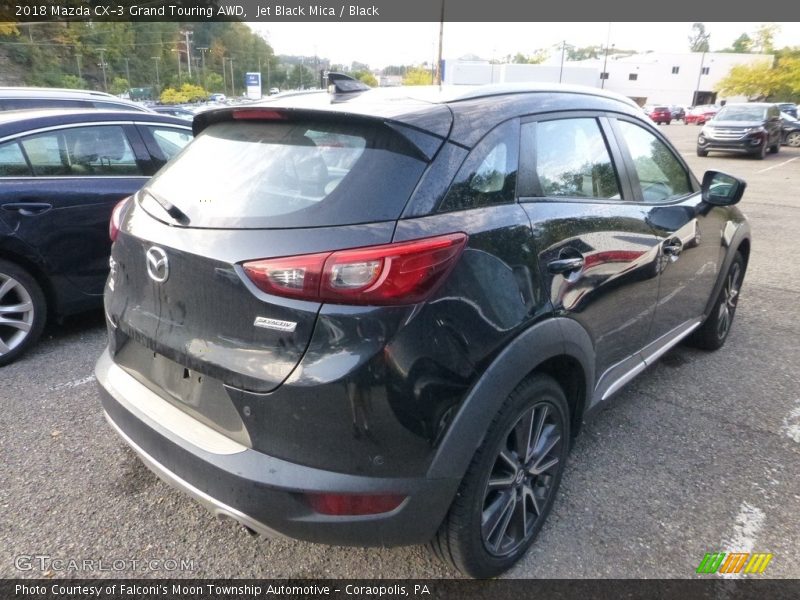 Jet Black Mica / Black 2018 Mazda CX-3 Grand Touring AWD