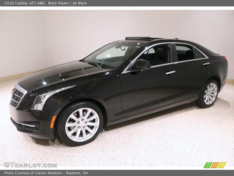 Black Raven / Jet Black 2018 Cadillac ATS AWD