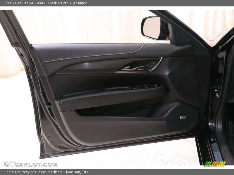 Black Raven / Jet Black 2018 Cadillac ATS AWD
