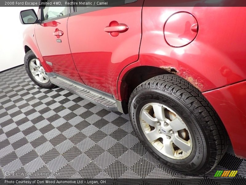 Redfire Metallic / Camel 2008 Ford Escape Limited 4WD