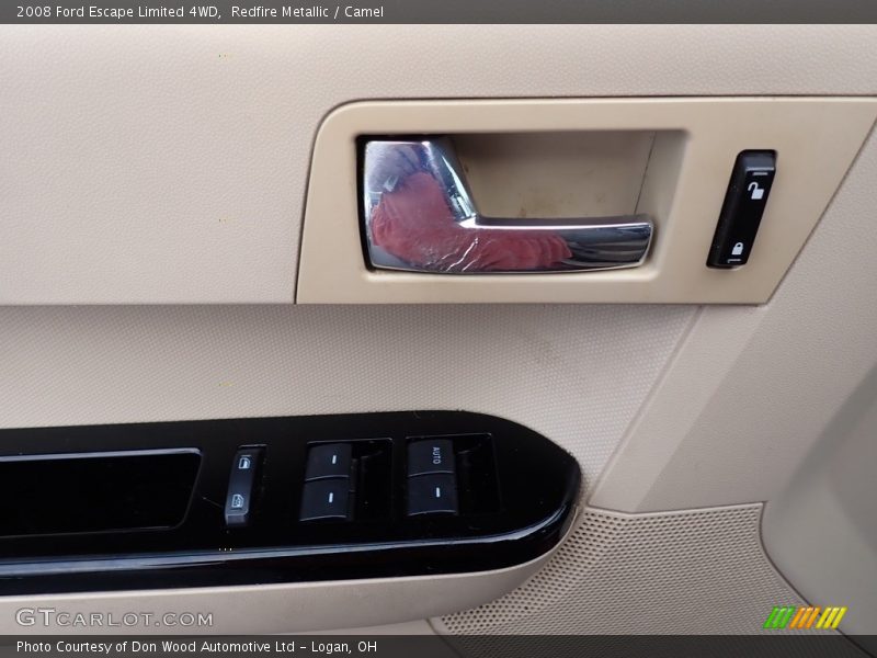 Redfire Metallic / Camel 2008 Ford Escape Limited 4WD