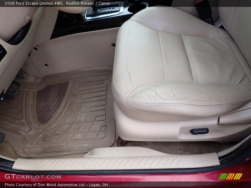 Redfire Metallic / Camel 2008 Ford Escape Limited 4WD