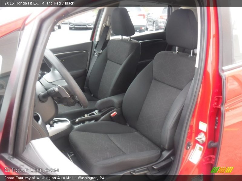 Milano Red / Black 2015 Honda Fit EX