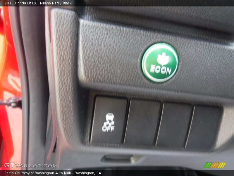 Milano Red / Black 2015 Honda Fit EX