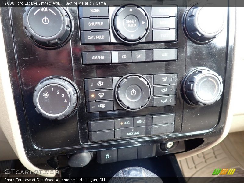 Redfire Metallic / Camel 2008 Ford Escape Limited 4WD