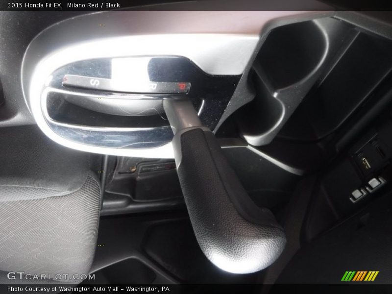 Milano Red / Black 2015 Honda Fit EX
