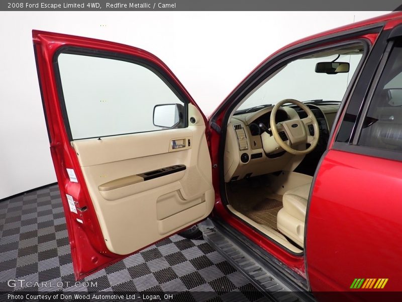Redfire Metallic / Camel 2008 Ford Escape Limited 4WD