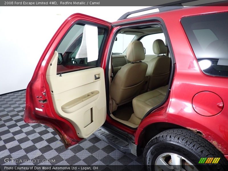 Redfire Metallic / Camel 2008 Ford Escape Limited 4WD