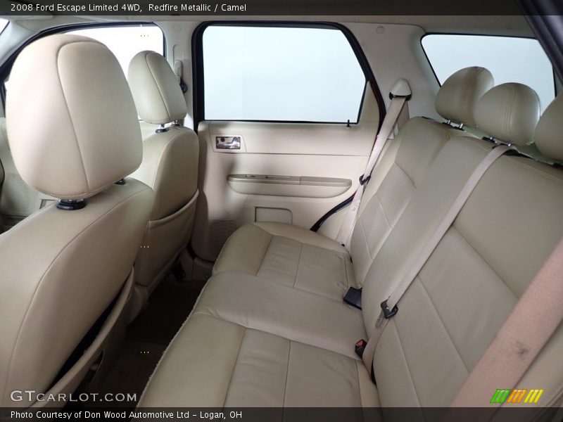 Redfire Metallic / Camel 2008 Ford Escape Limited 4WD