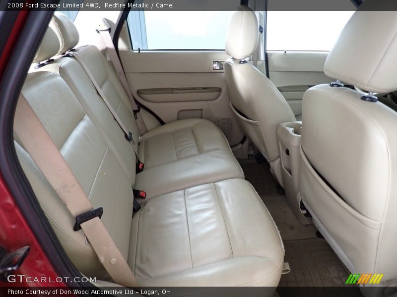 Redfire Metallic / Camel 2008 Ford Escape Limited 4WD