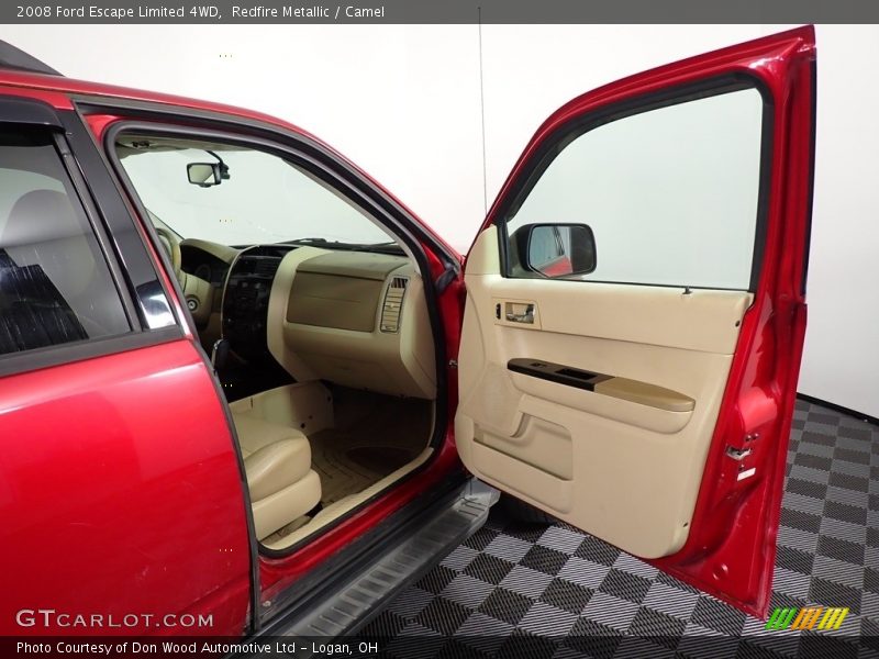 Redfire Metallic / Camel 2008 Ford Escape Limited 4WD