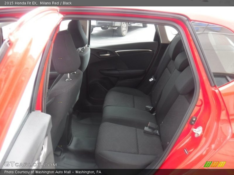 Milano Red / Black 2015 Honda Fit EX