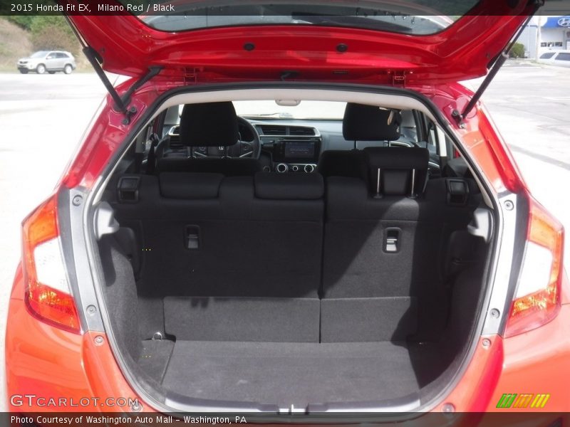 Milano Red / Black 2015 Honda Fit EX