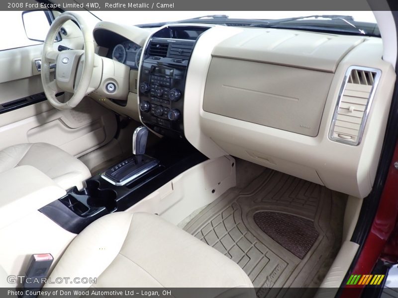 Redfire Metallic / Camel 2008 Ford Escape Limited 4WD