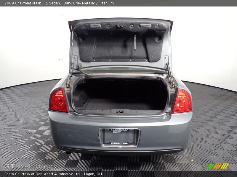 Dark Gray Metallic / Titanium 2009 Chevrolet Malibu LS Sedan