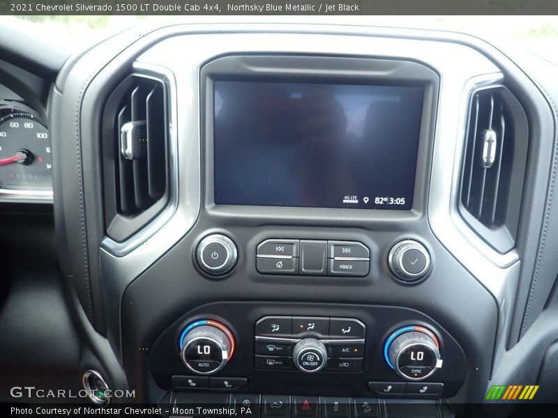 Controls of 2021 Silverado 1500 LT Double Cab 4x4
