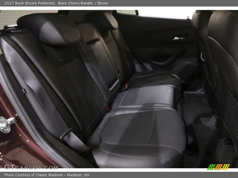 Black Cherry Metallic / Ebony 2017 Buick Encore Preferred