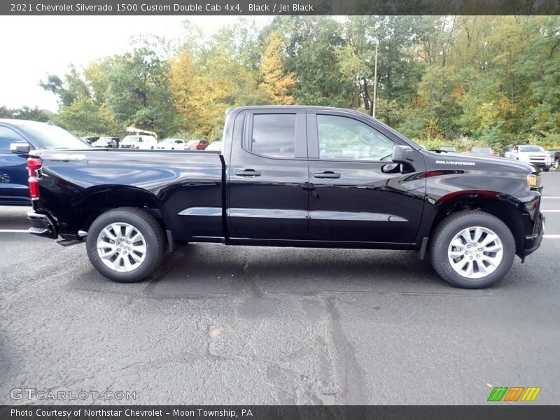  2021 Silverado 1500 Custom Double Cab 4x4 Black