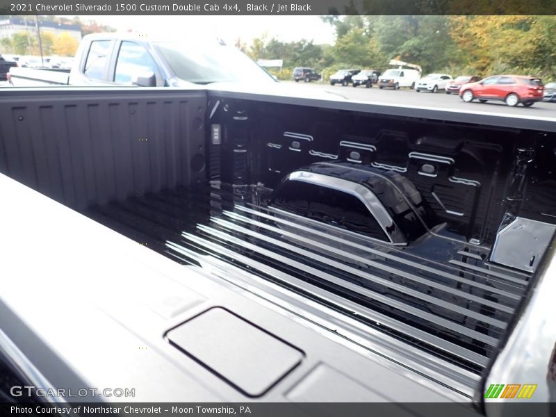 Black / Jet Black 2021 Chevrolet Silverado 1500 Custom Double Cab 4x4