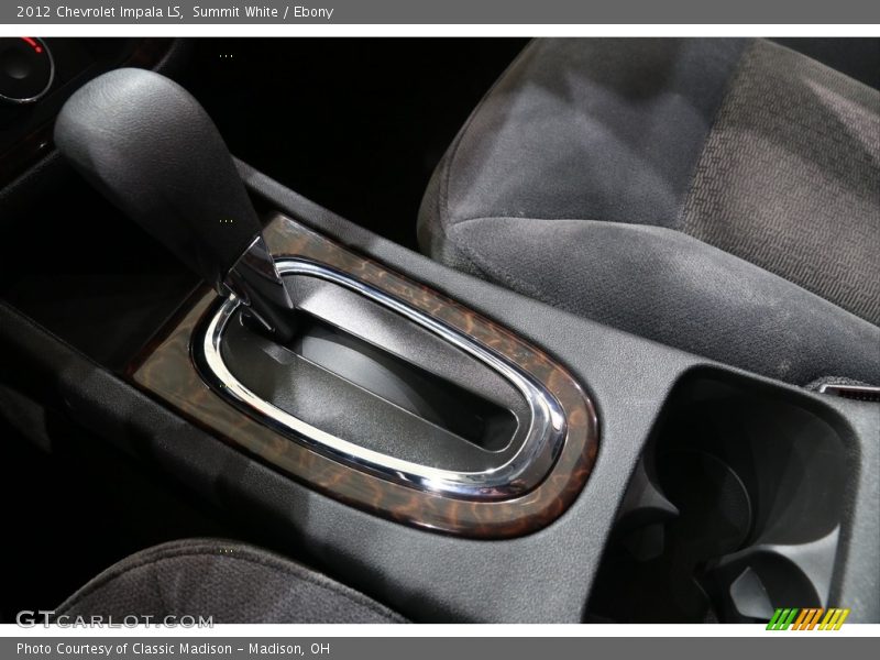 Summit White / Ebony 2012 Chevrolet Impala LS