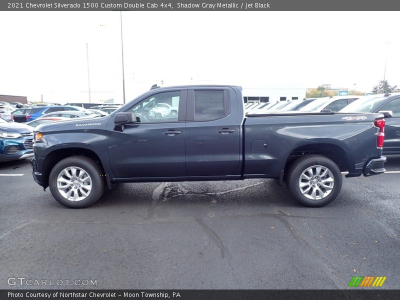  2021 Silverado 1500 Custom Double Cab 4x4 Shadow Gray Metallic
