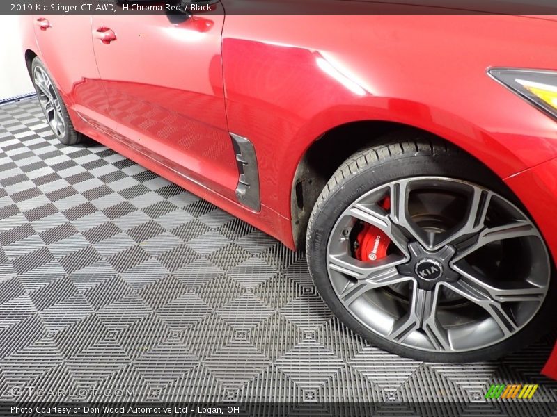 HiChroma Red / Black 2019 Kia Stinger GT AWD