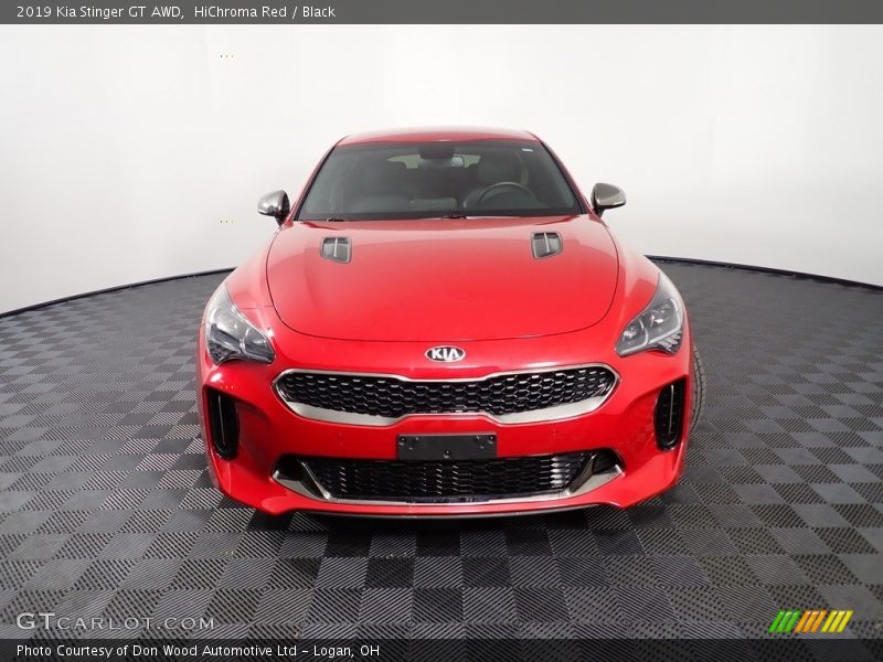 HiChroma Red / Black 2019 Kia Stinger GT AWD