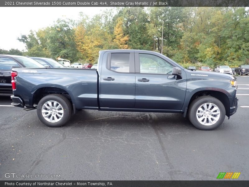  2021 Silverado 1500 Custom Double Cab 4x4 Shadow Gray Metallic