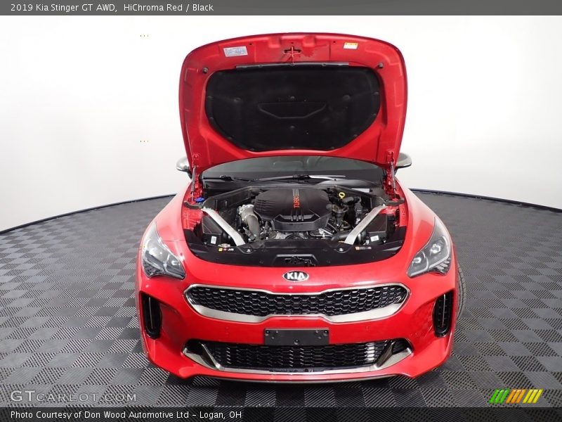 HiChroma Red / Black 2019 Kia Stinger GT AWD