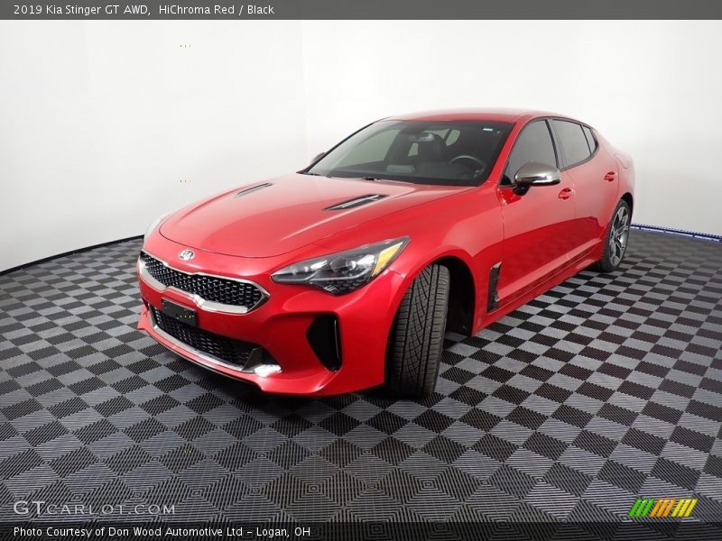 HiChroma Red / Black 2019 Kia Stinger GT AWD
