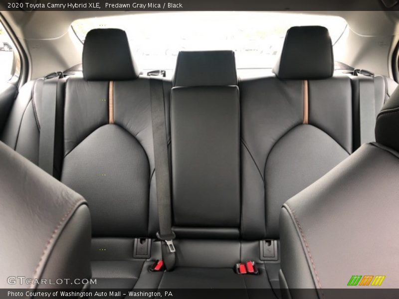 Predawn Gray Mica / Black 2020 Toyota Camry Hybrid XLE