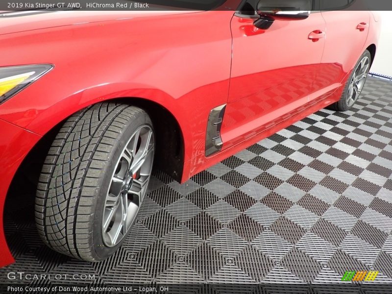 HiChroma Red / Black 2019 Kia Stinger GT AWD
