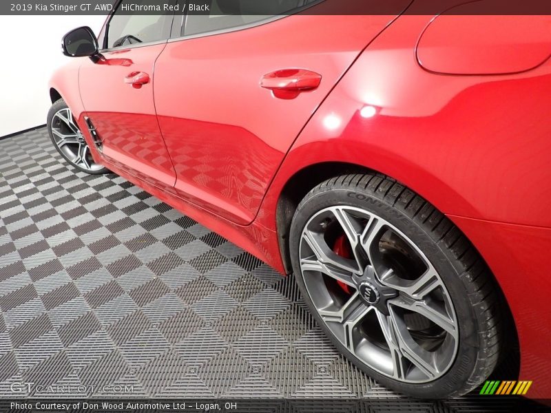 HiChroma Red / Black 2019 Kia Stinger GT AWD