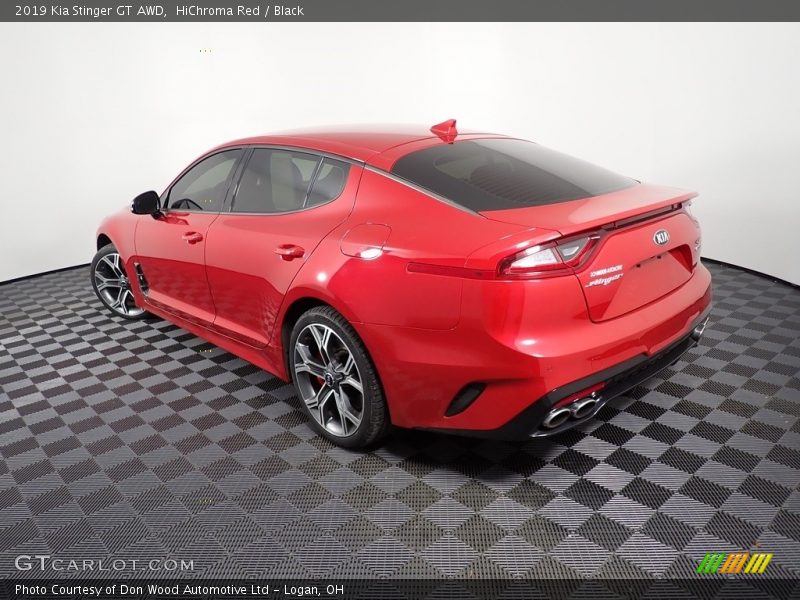 HiChroma Red / Black 2019 Kia Stinger GT AWD