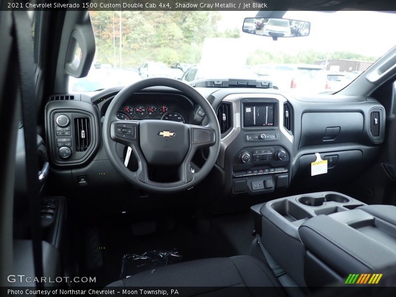 Dashboard of 2021 Silverado 1500 Custom Double Cab 4x4