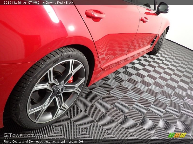 HiChroma Red / Black 2019 Kia Stinger GT AWD