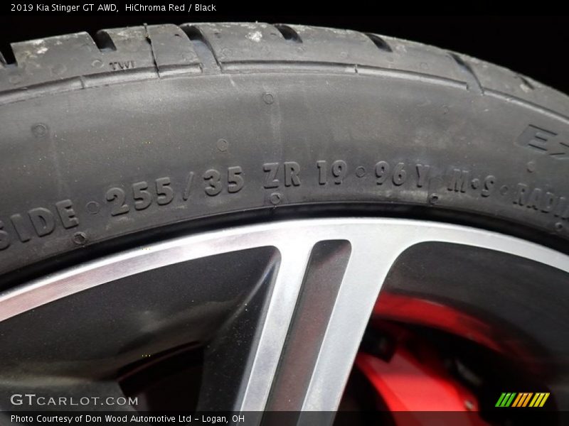 HiChroma Red / Black 2019 Kia Stinger GT AWD
