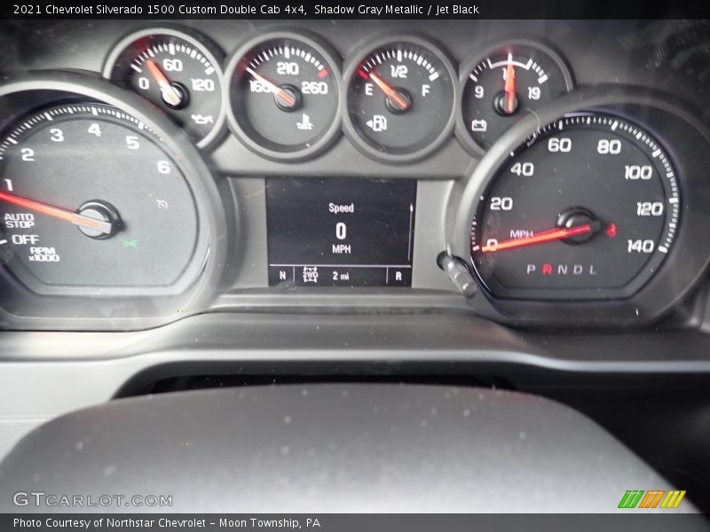  2021 Silverado 1500 Custom Double Cab 4x4 Custom Double Cab 4x4 Gauges