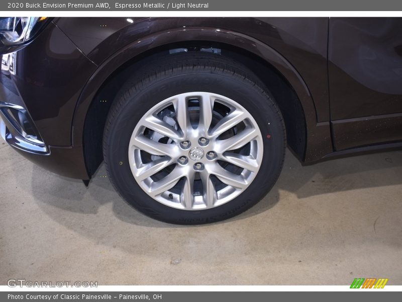 Espresso Metallic / Light Neutral 2020 Buick Envision Premium AWD